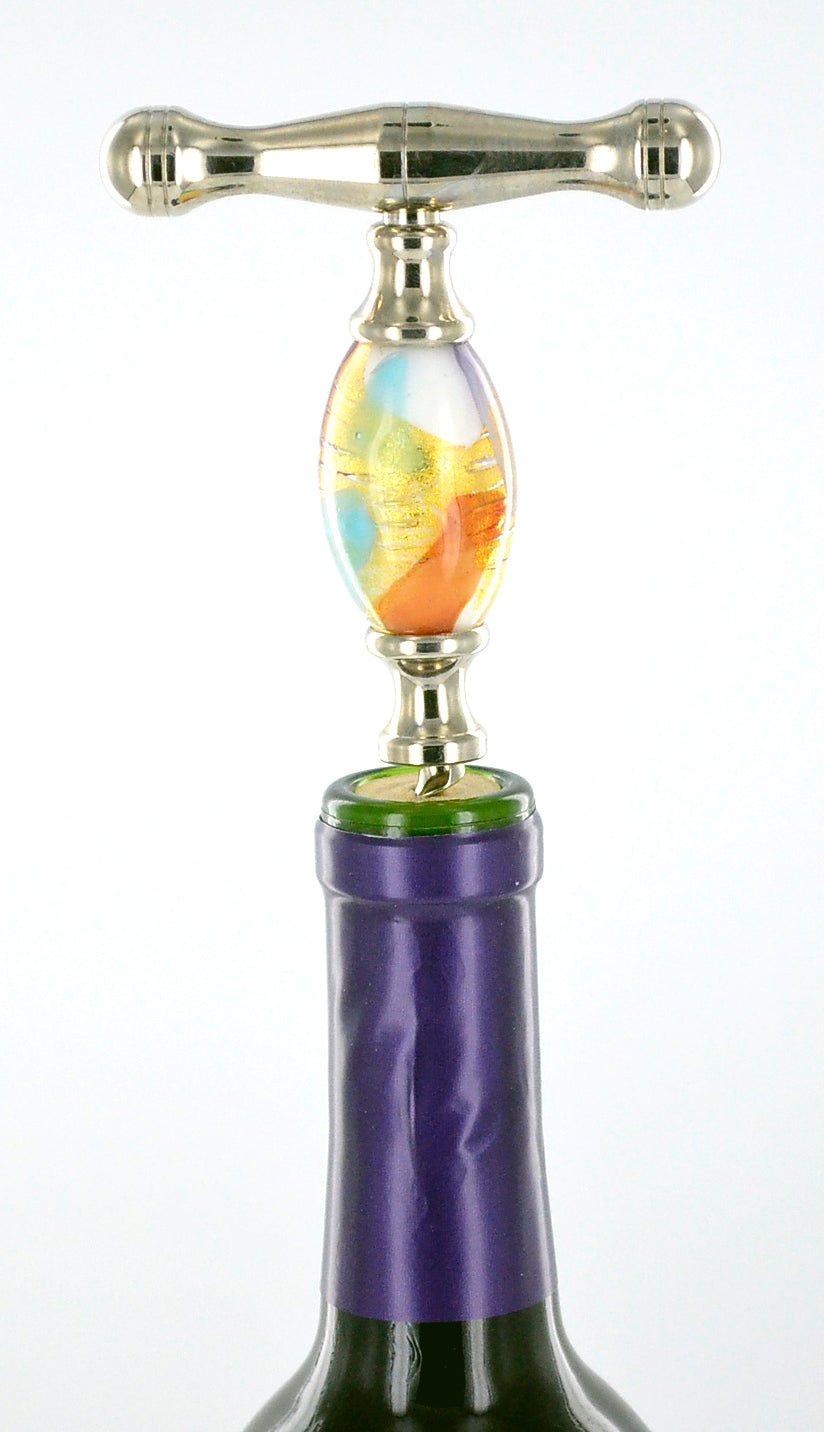 Murano Italy Glass Doge Corkscrew