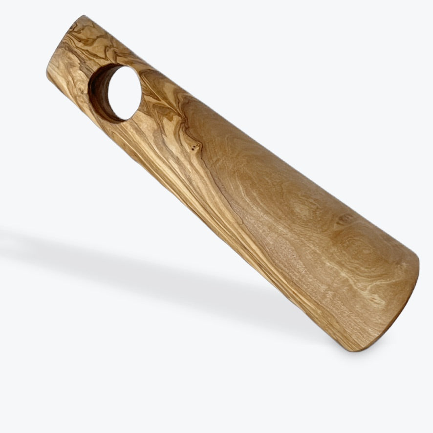 Olivewood Modern Pin Shaped Bottle Balance