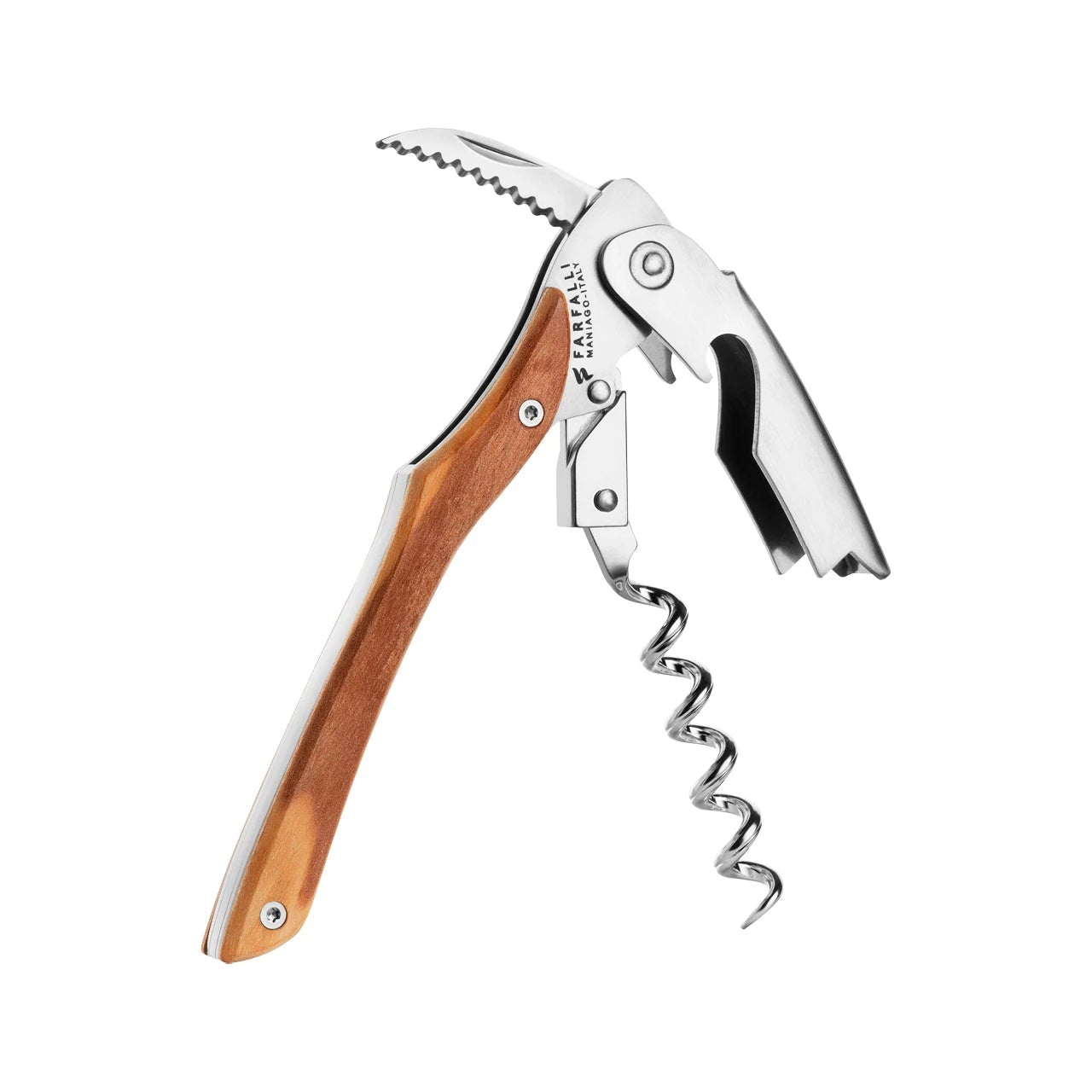 Vaja Single Stage Corkscrew - Olive Wood Edition